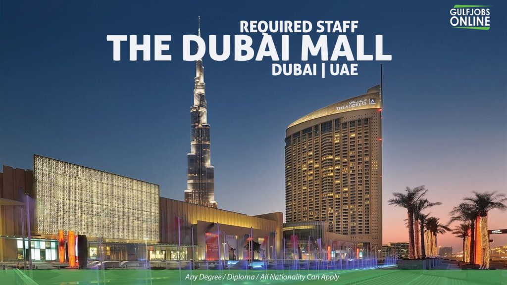 Dubai mall jobs