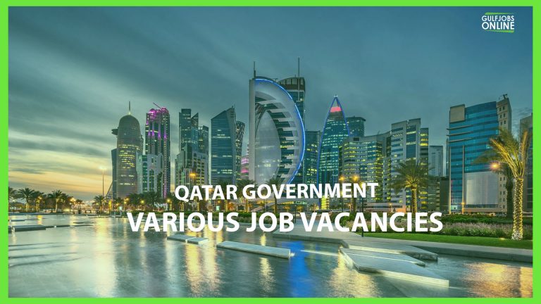 QATAR GOVERNMENT CAREERS - www.gulfjobsonline.com