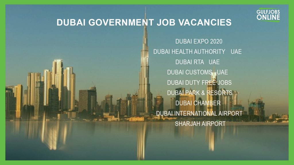 dubai government jobs