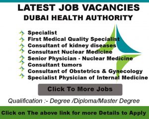 dubai health authority jobs